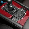 Real Soft Carbon Fiber Sticker For Mazda 3 Axela BP 2019-2021 2022 2023 2024 2025 Manual Automatic MT/AT LHD RHD Car Gear Shift