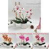 Artificial Phalaenopsis Flower Pot For Outdoor Garden Wedding Decor Photography Props And Home Decor
