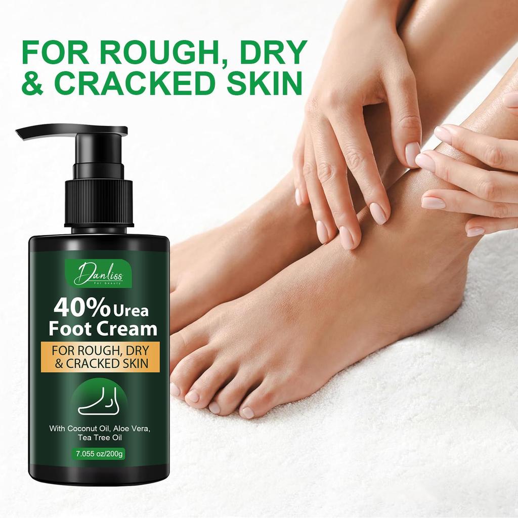 Крем для ног-Увлажняющий 40% Мочевина-АЛОЭ ВЕРА,МОЧЕВИНА 40%,МАСЛО ЧАЙНОГО ДЕРЕВА,КОКОСОВОЕ МАСЛО-Увлажняющий сухую потрескавшуюся кожу,200мл