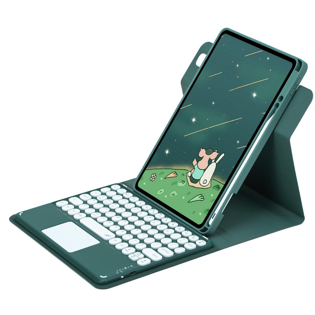 Чехол с поворотом на 360° и клавиатурой-тачпадом для iPad Air 11 Air 5 4 3 Pro 11 2022-2018 Чехол для iPad 10th 9th 8th 7th Gen Pro 10.5