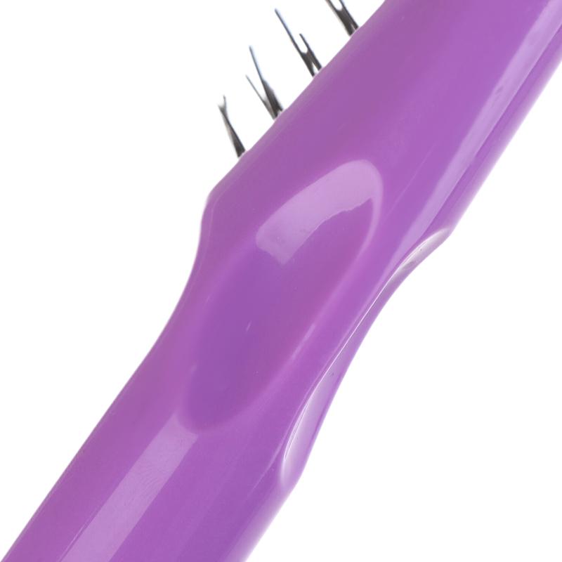 1 шт. Инструменты для чистки расчесок 2 в 1 Инструмент для чистки расчесок Очиститель расчесок Щетки для чистки гребней для домашнего салонного использования