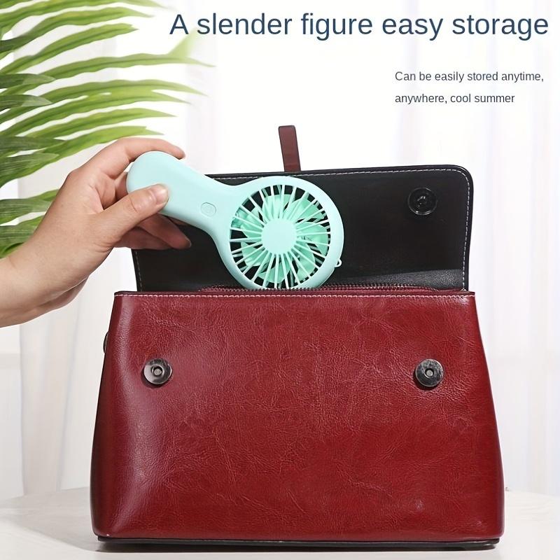 Мини Портативный Карманный Ручной Вентилятор 800 мАч USB Зарядка Перезаряжаемый Прохладный Воздух Дорожный Охладитель Охлаждающие Мини Вентиляторы