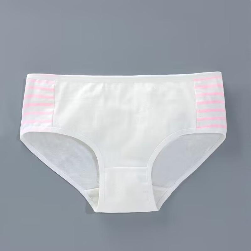 Хлопковые летние трусы с низкой талией для девочек, детские хлопковые летние трусы, хлопковое студенческое нижнее белье для девочек