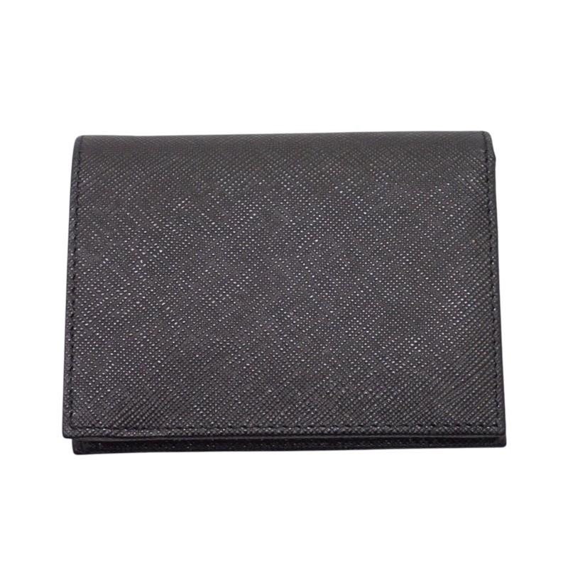 PRADA  1MV204_QHH_F0002 Bifold Wallet black Safiano Women
