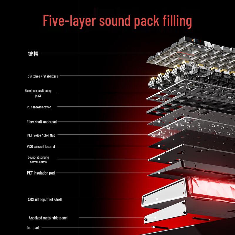 AULA HERO68 Air Tri-Mode Magnetic Switch Gaming Keyboard