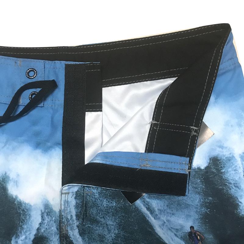 2023 Мужские летние шорты для серфинга с принтом, быстросохнущие, свободные, пляжные