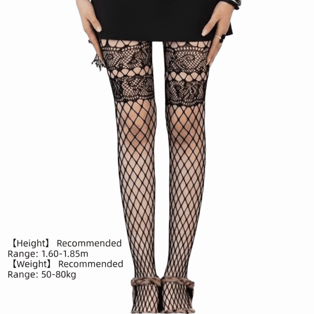 Thin Mesh Fishnet Stockings Nylon Material Mesh Tights Cool Pantyhose Women Wear