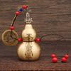 Pure Brass Gourd Key Accessories Five Emperors Money Seven Star Sword Metal Handicraft Small Ornament Sword To Copper Gourd