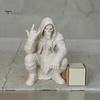 Фигурка Склонившийся Демон Бог с Капюшоном, Декоративная Фигурка со Черепной Маской и Рельефными Мышцами, Крутой Декор для Игровой Комнаты, Хоп Гот Рокер