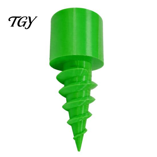Lawn Cup Holder Beach Sand Holder, Stable Spiral Screw-in Beverage Stake, 3D Drink Print Portable Coaster for Picnic And Camping