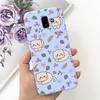 Чехол для Samsung Galaxy J6 Plus 2018 Samsung J6 (2018) J6+ J 6 J6Plus J610F J600G Милый Конфетный Цвет Мягкий Силиконовый Задний Чехол для Телефона