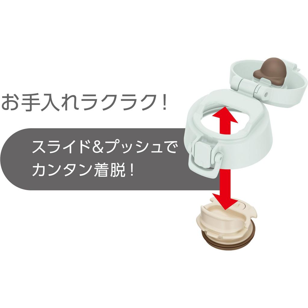 Thermos Vacuum Insulated Portable Frosty FRWH Mug, 550ml, White, JPC-550