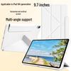 Мягкий силиконовый чехол для iPad 6-го поколения 9,7" с горизонтальной/вертикальной подставкой