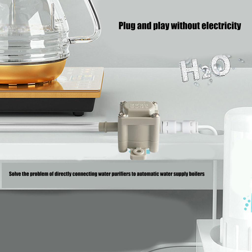 Automatic Water Supply Pumping Valve Tea Table Kettle Water Pump Water Purifier Negative Pressure Valve Easy to Install