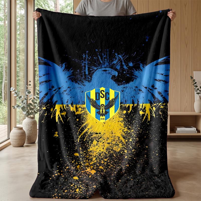 Fenerbahce Theme blanket Soft Flannel Blanket Plush Throw Blanket Cozy Sofa Bed Blanket for Home Decor