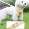 Soft Dog Harness and Leash Set Mesh Dog Harness with Traction Leash Dog Chest Straps  Walking