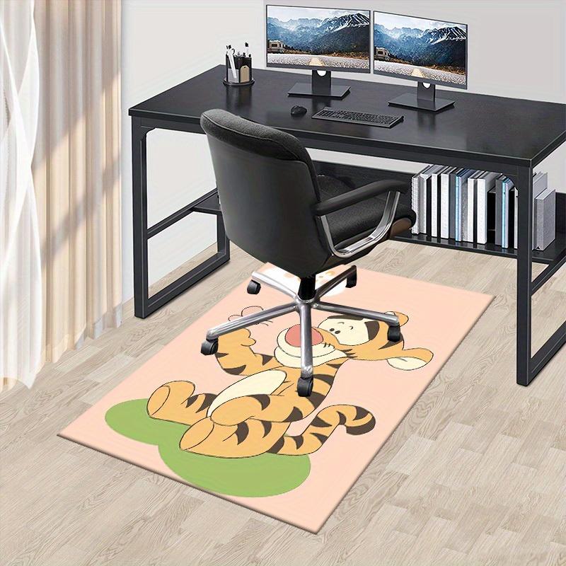 1pc, Tigger's Adventure: Cute Cartoon Tiger with Butterfly - Perfect for Home Decor, Office Rug, Chair Pad, Outdoor Carpet, and Gift Ideas!P