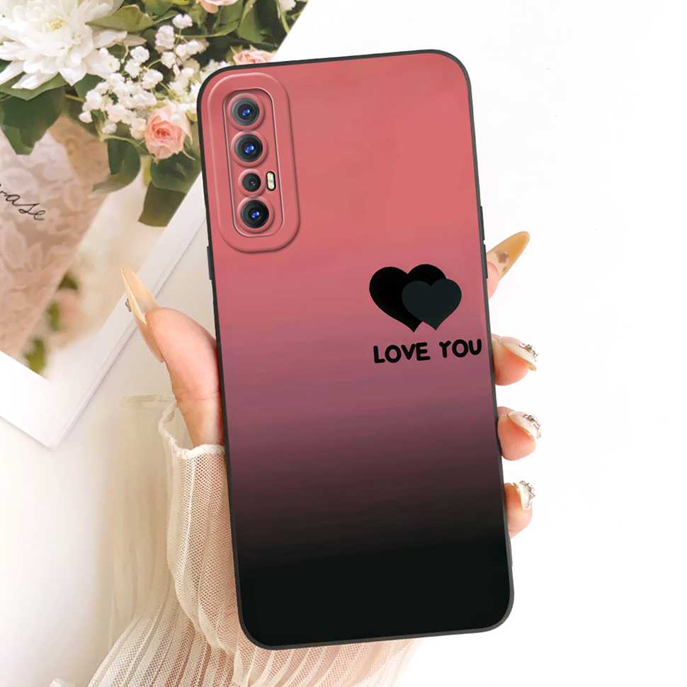 Мягкий силиконовый чехол 'Дракон' для OPPO Reno3 Reno 3 Pro 3Pro 4G 6.4" CPH2035 CPH2037 CPH2036 Чехол-ракушка Чехол для телефона для пары