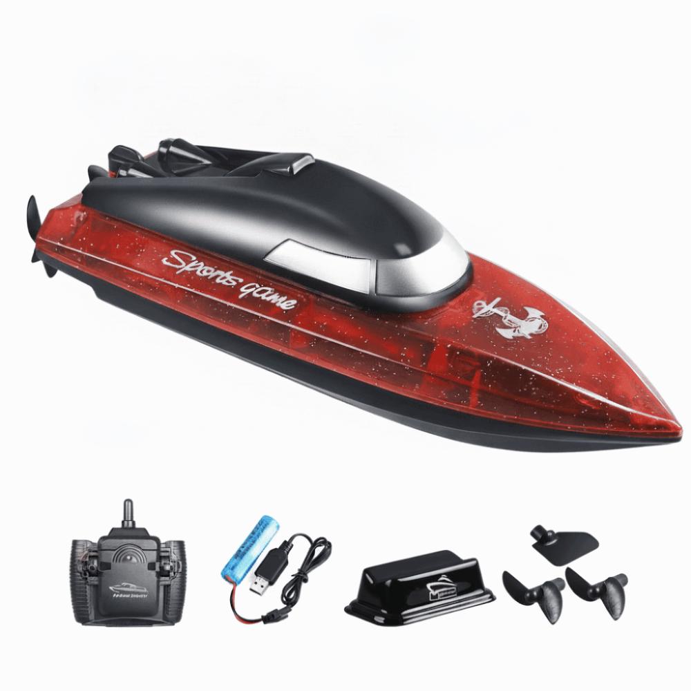 Waterproof RC Speedboat Toy High Speed Electric Boat Toy New Racing Boat Toy Summer Gifts