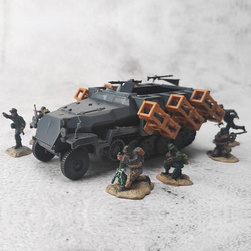 4D 1/72 Вторая мировая война 251 Land Stucca ракетная установка бронированная машина сборная модель игрушка