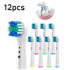 4/8/12 шт. сменные головки для электрической зубной щетки DuPont Bristle Oral Care, совместимые с Oral-B Braun Professional