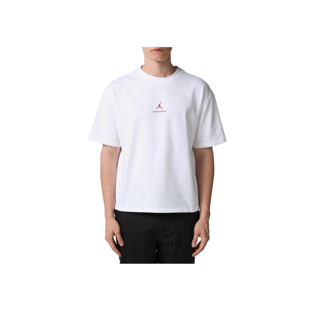 Nike X Футболка Nigel Sylvester Белая Унисекс Топы HQ1736-100