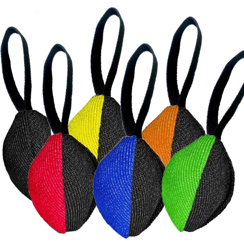 Dog training dog toyassorted colors tear-resistant cloth biting bag interactive molar biting bag is suitable for all dogs