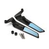 For Kawasaki Z900 Mirror Z650 Mirrors Stealth Sports Winglets Mirror Adjustable Mirrors Motorcycle Wing Mirrors 2021-2023