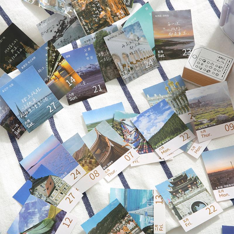 Мини-календарь 2026 Ежедневник 365 дней Отрывной календарь для офиса школы дома Настольный органайзер Блокнот Подарок для студентов