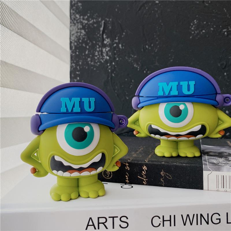 Cartoon standing big eye boy AirPods pro1 apple bluetooth headset case 1/1 generation cute protective case