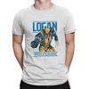 Men Logan T Shirt Deadpool And Wolverine Clothing Humorous Short Sleeve Round Collar Tee Shirt Printing T-Shirt