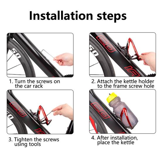 Кронштейн для чашки с водой, простая форма, устойчивый к коррозии, легкий MTB, дорожный велосипед, клетка для бутылки с водой, оборудование для верховой езды