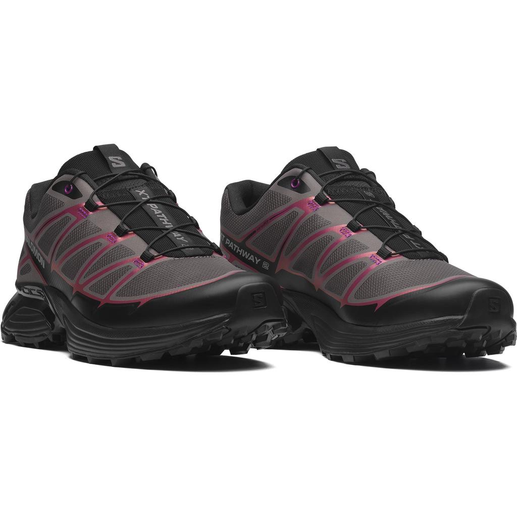 SALOMON Кроссовки унисекс XT-Pathway 2 Iridescent Pack Фиолетово-черные Мальва L47795400