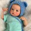 Simulation Rebirth Doll Reborndoll Cute Children's Gift Baby Boy's Eye-opening Doll