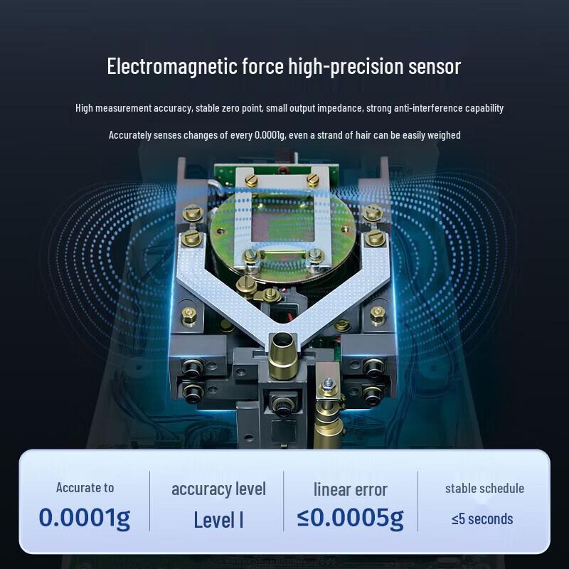 High-Precision Laboratory Electronic Analytical Balance (CN version)