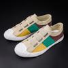 Мужская обувь Летняя парусиновая дышащая обувь на мягкой подошве Модная красочная повседневная универсальная нескользящая повседневная обувь Tenis Hombres
