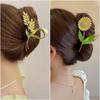 Элегантная заколка-краб для волос Тюльпан Бабочка 2022 для женщин - Темпераментный аксессуар для волос Акула