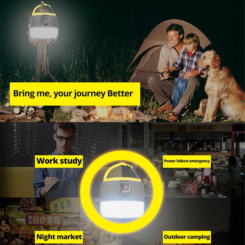 Emergency Lights BBQ Hiking Accessories Solar Light Portable Lanterns Tent Lamp LED Camping Light
