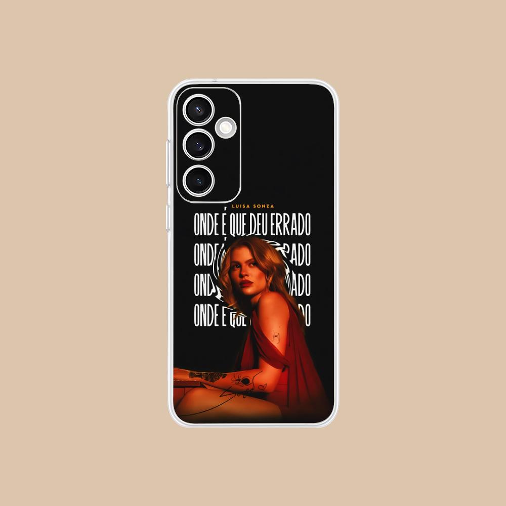 Luisa Sonza Mobile Phone Case for Samsung Galaxy S25 S24 S23 S22 S21Plus FE Ultra Clear Colorful Cover Smartphone Luxury