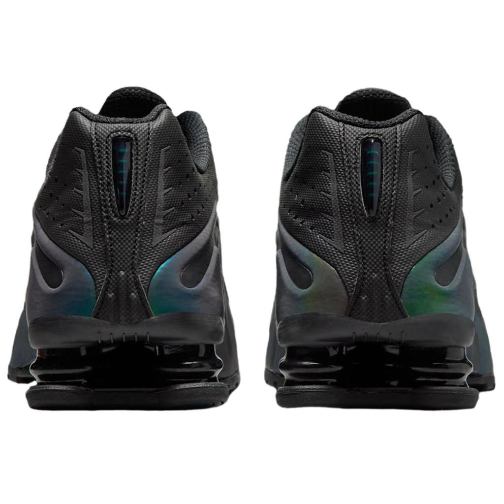 Nike Кроссовки мужские Shox R4 SE Черные Морские водоросли Разноцветные Светло-лимонный твист IM6596-001