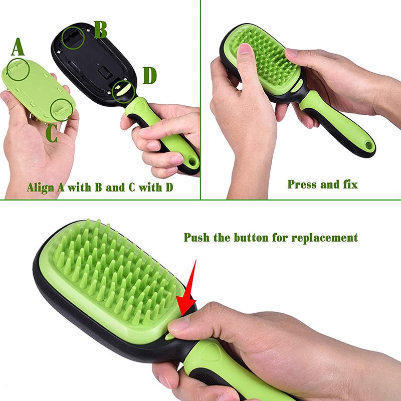 5 в 1 наборы расчесок для удаления волос с собаками, триммер для удаления волос, расчески для домашних животных, инструмент для ухода за волосами, щетка для ухода за волосами, расческа для удаления линьки, край