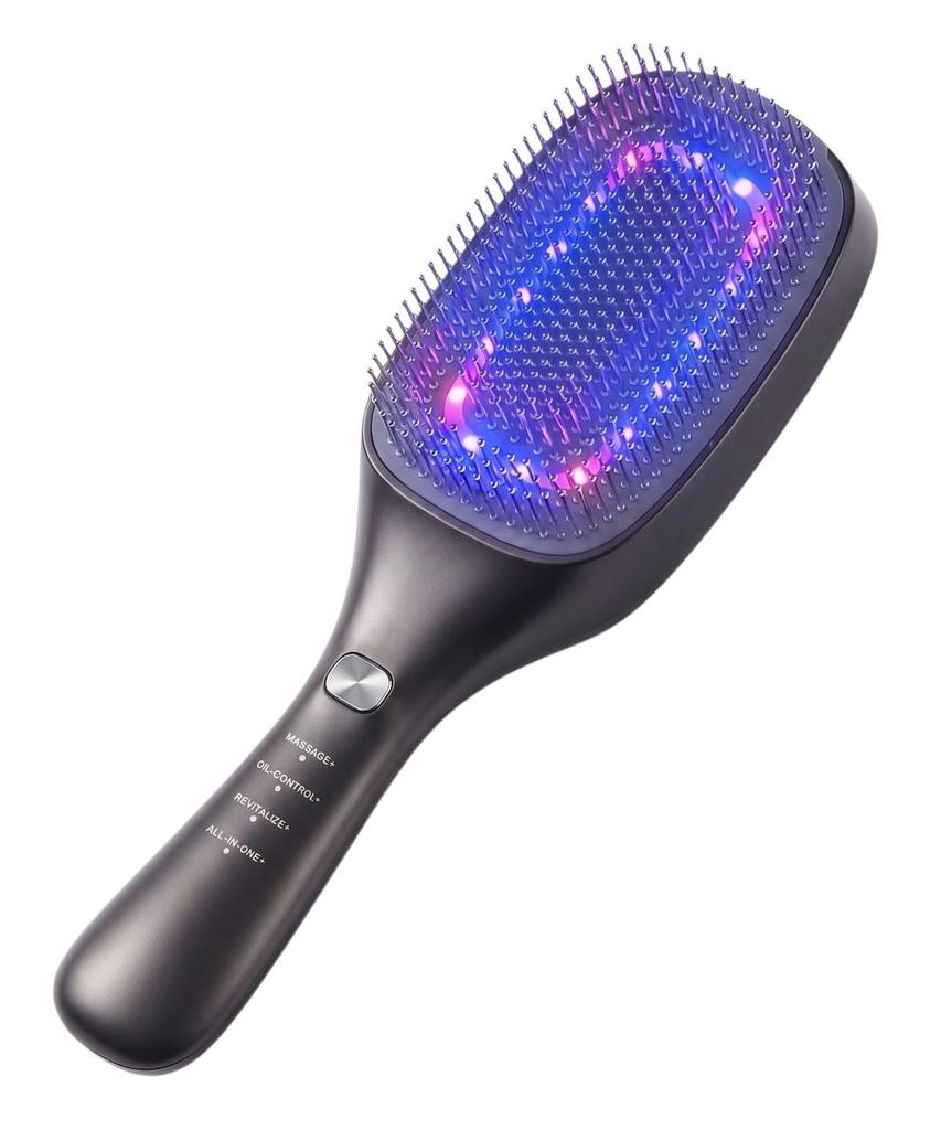 Scalp Massager Care Device Brush EMS Negative Ion Touch Beauty Braun