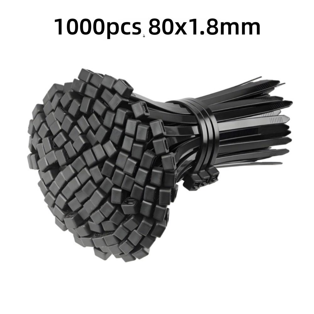 Self-Locking Nylon Cable Tie Buckle Nylon Buckle Plastic Cable Ties Tool