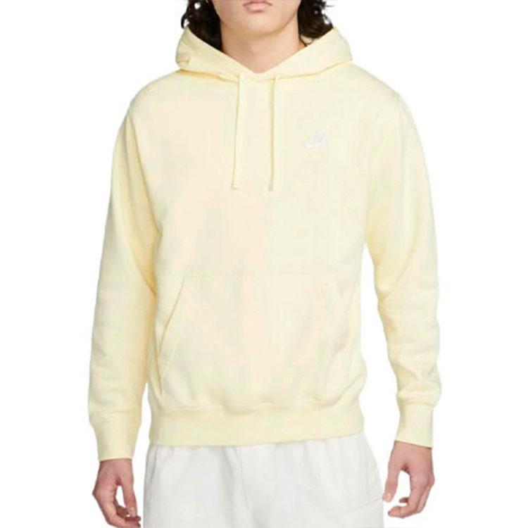 Nike Sweatshirts Men's White Hooded Moderate Regular BV2655-744