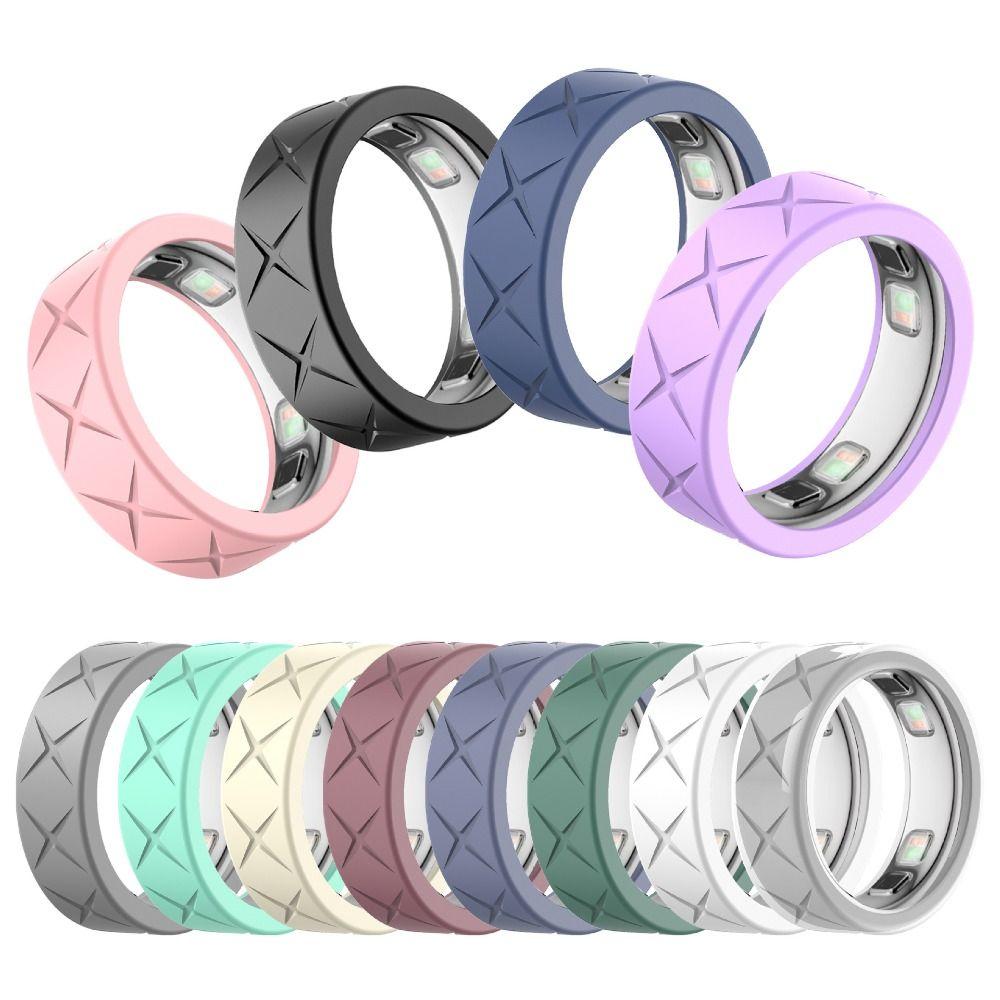 Эластичное кольцо-чехол Силиконовый протектор кольца для Oura Ring 5 Аксессуары для умных колец