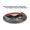 RGB светодиодные лампы под полом автомобиля, комплект подсветки под автомобилем, 12 В, приветственный свет, подсветка, окружающее пространство, управление через приложение. 4шт полоски