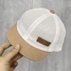 Solid Color Mesh Baseball Cap Hollow Mesh Duck Tongue Hat Korean Style Kid Sunscreen Hat  Baby