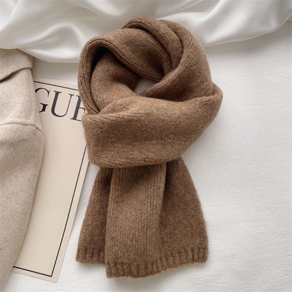 Apparel Accessories Korean Style Scarf Warm Wrap Autumn Winter Shawl Scarf Women Scarf Thick
