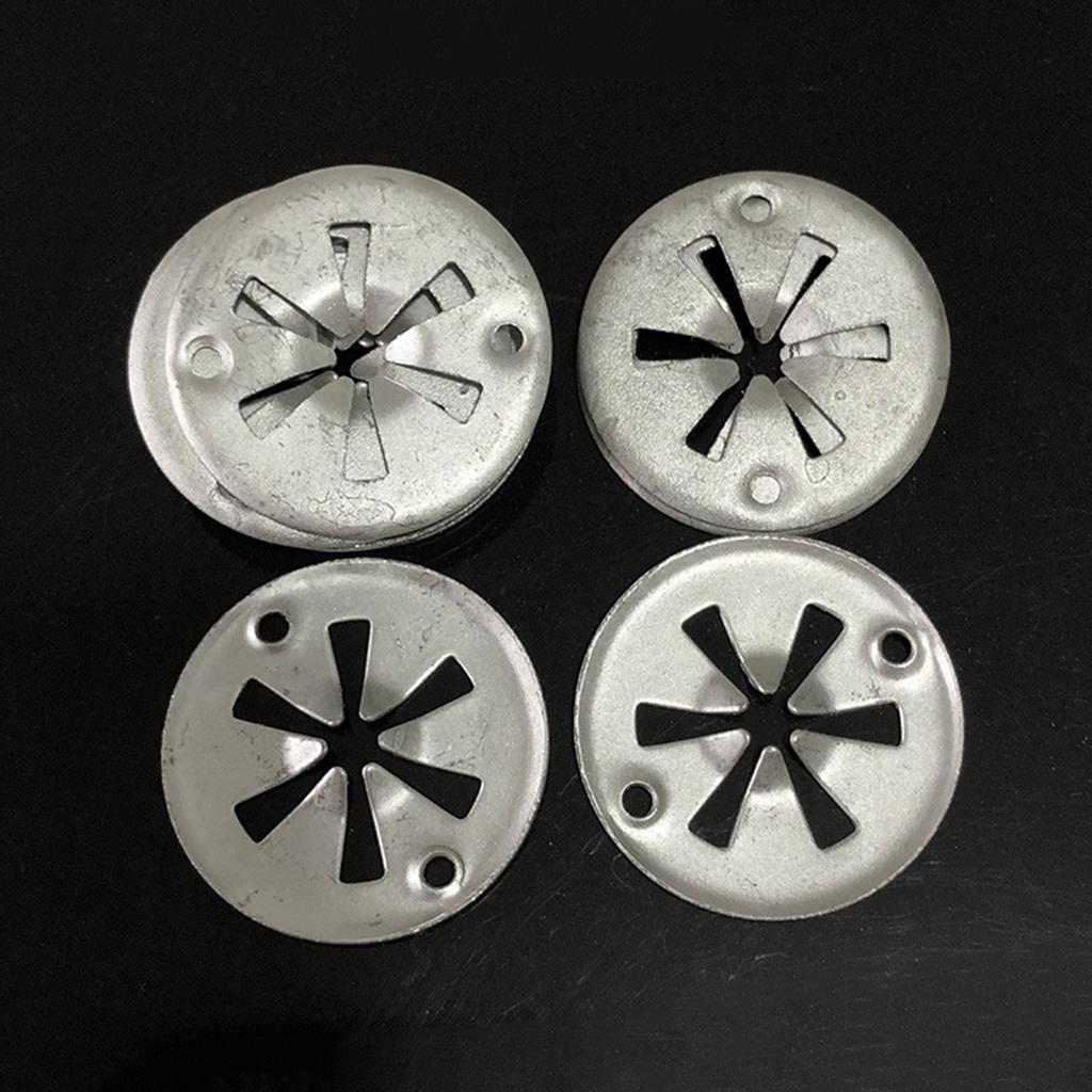 Зажимы для теплозащитного экрана Зажимы для теплозащитного экрана выхлопной системы Металлические стопорные звездообразные шайбы Крепления для теплозащитного экрана днища 30 мм