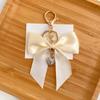 1PC Keychain Romantic Charm Ornament New Large Bow For Women Key Holder Ribbon